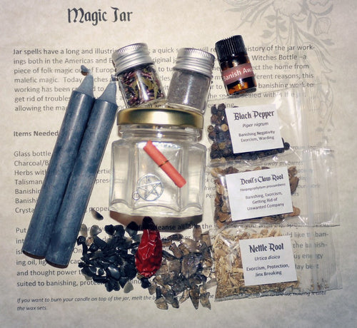 Banishing Spell Jar Kit