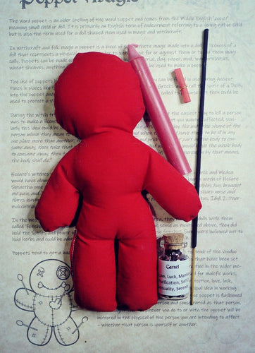 Handmade Red Poppet Kit