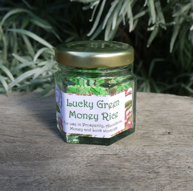 Lucky Green 💵 Money Drawing Rice – Kitchen Bruja